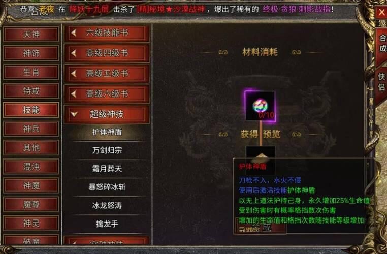 护体神盾